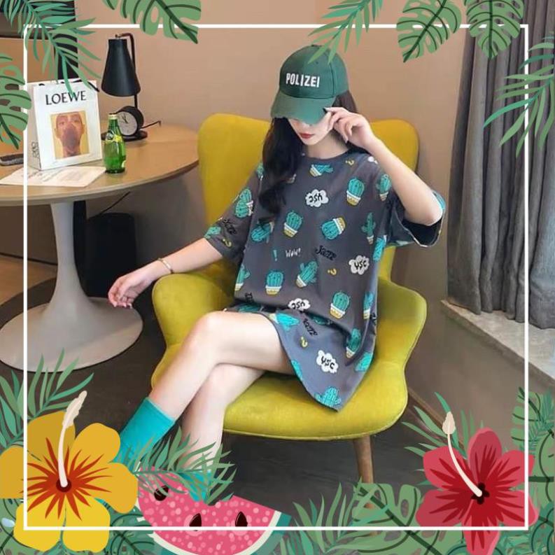 Áo Phông váy xương rồng xám H2U966 ATSHOP CHUYÊN SỈ LẺ THỜI TRANG