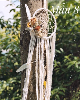 Macrame/dreamcatcher trang trí phong cách Bohemian