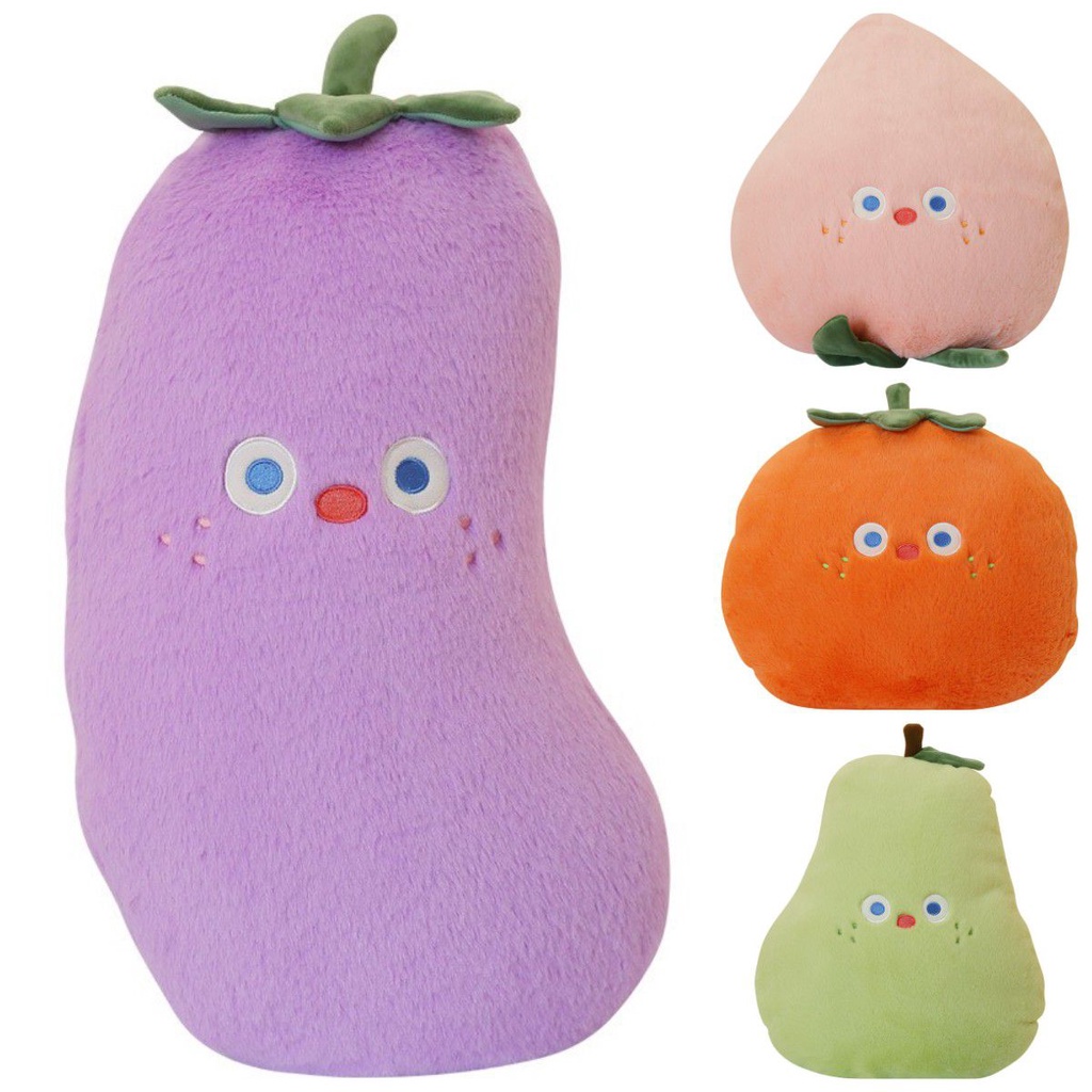 Gối Nhồi Bông Hình Trái Cây Dễ Thương