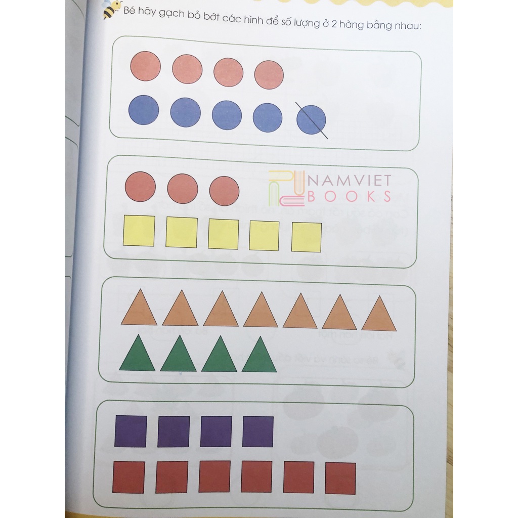 Sách - Combo Toán tư duy cho bé 3-4 tuổi; 4-6 tuổi và 5 - 7 tuổi (3 cuốn)