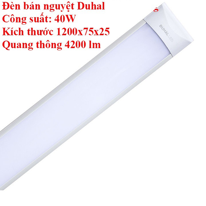 Đèn Led ốp trần bán nguyệt Duhal 40W 1m2 20W 0.6m 10W 0.3m | WebRaoVat - webraovat.net.vn