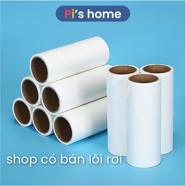 Cây lăn bụi quần áo, giường, chăn màn lăn lông thú cưng, có lõi thay thế