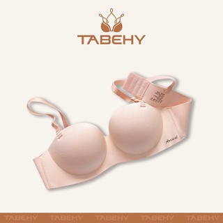 Áo ngực nữ áo lót su đúc trơn không gọng tabehy cup ngang đệm dày siêu nâng ngực tharv8