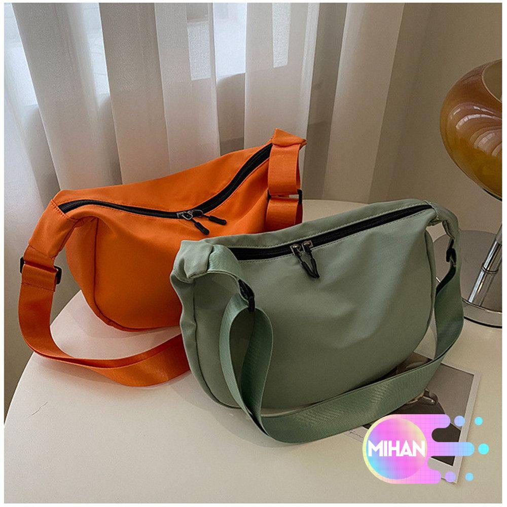 Túi Xách Đeo Vai Vải Oxford Nhẹ Cỡ Lớn Phong Cách Cổ Điển Đơn Giản MIHAN1 Dành Cho Nữ