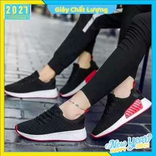 Giày sneaker nam nữ cặp đôi siêu đẹp newnmd (đen, trắng)