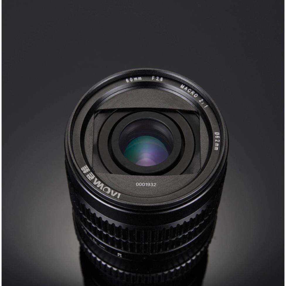 Ống kính Laowa 60mm F2.8 2X Ultra-Macro 2:1 - Dành cho Full Frame Canon EF, Nikon F, Sony A, Sony FE và Pentax K