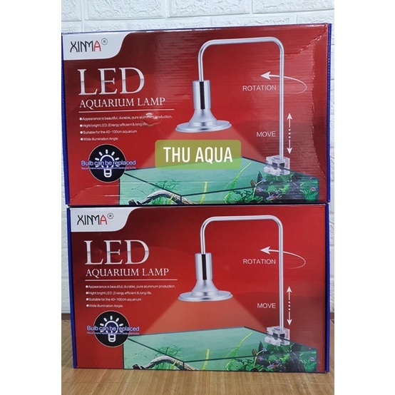 Đèn kẹp XIMA 20W và 40W ánh sáng Trắng và RGB