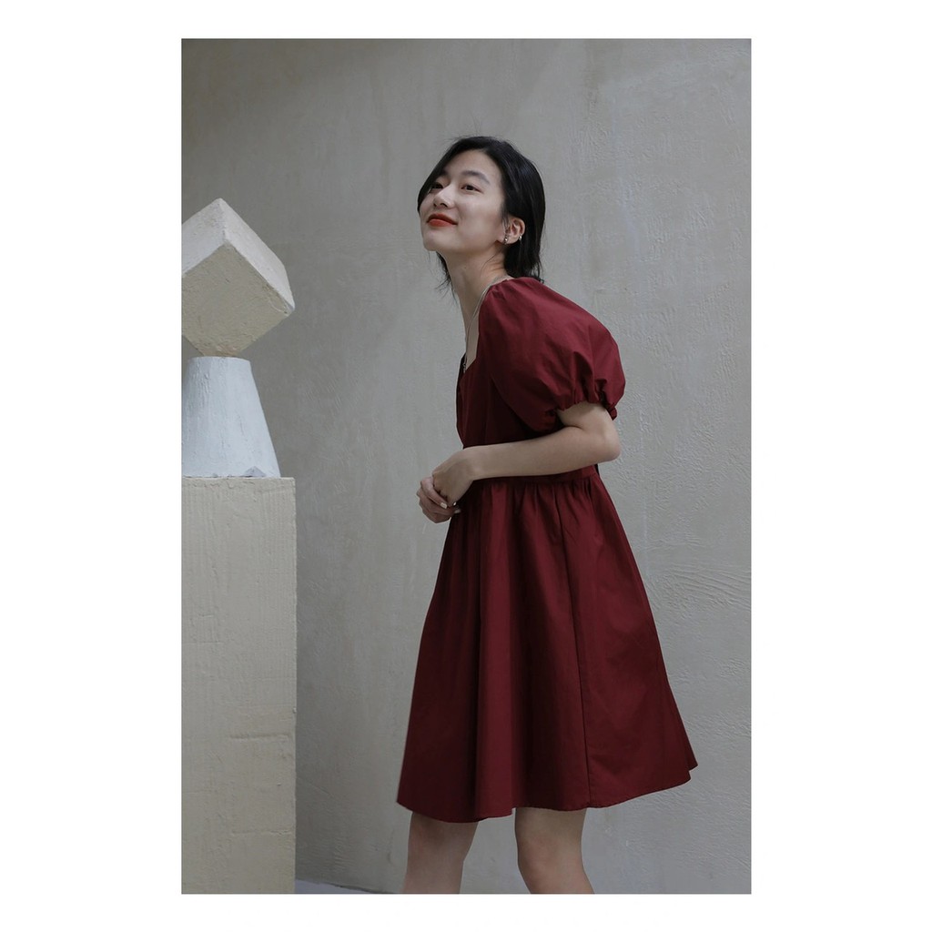 Váy nữ cổ vuông, đầm váy dự tiệc, đi chơi | BigBuy360 - bigbuy360.vn