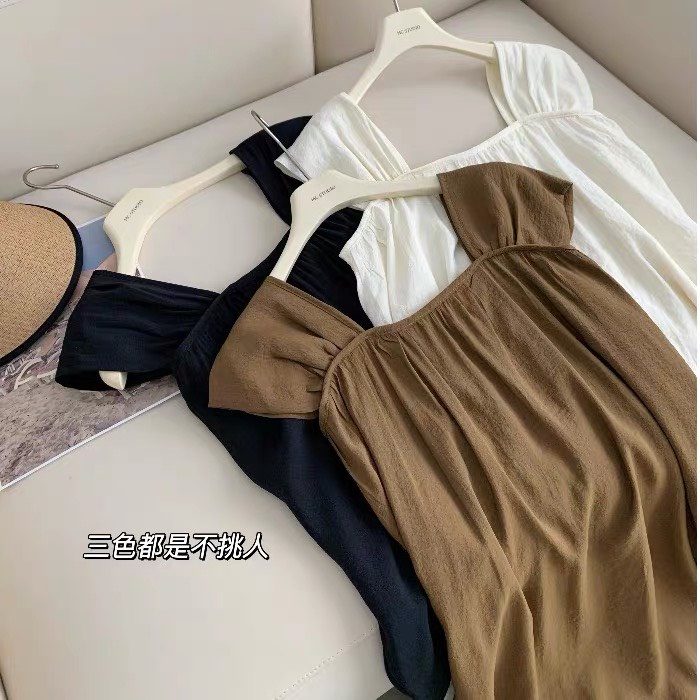 Đầm suông cộc tay 3 màu - Lyn's Closet