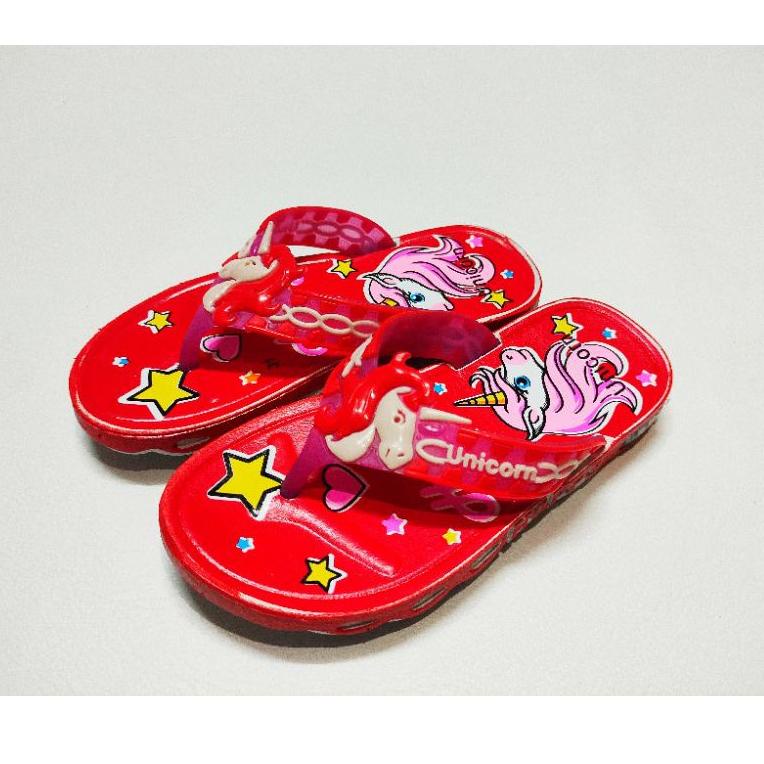 ➺Cổ Phiếu Sẵn Sàng➺ Giày SANDAL Cao Su Có Đèn LED Phát Sáng Hình Kỳ Lân 0 Cho Nữ