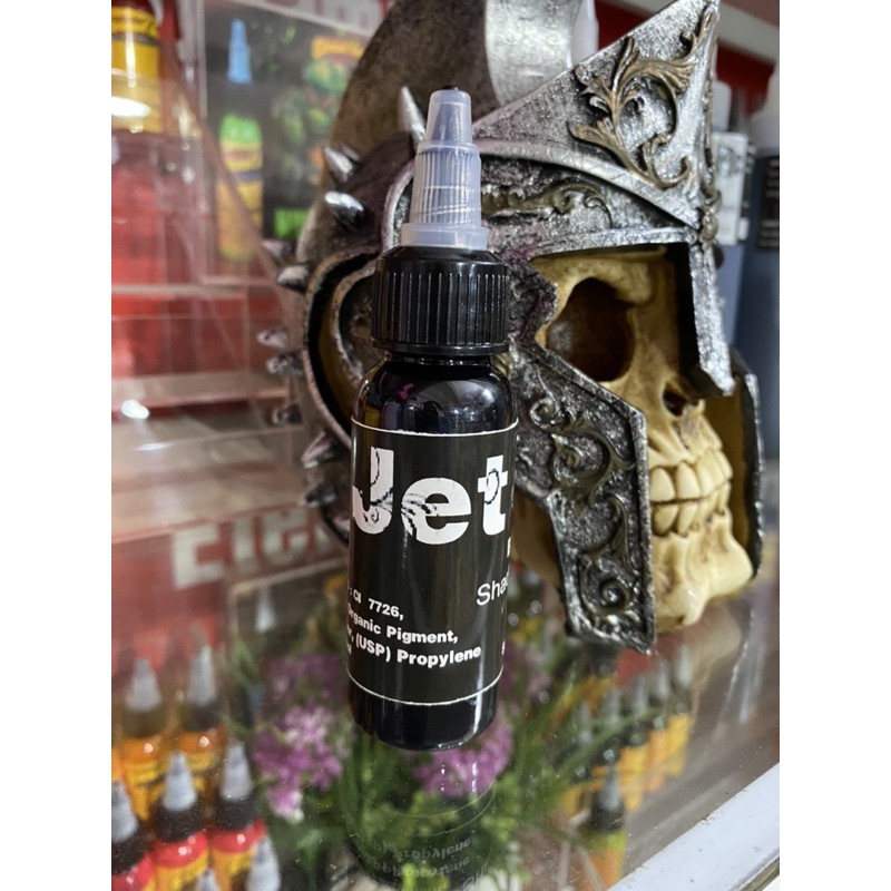 Mực xăm màu đen Jet Black 30ml