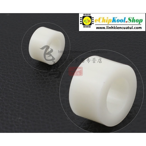 Gioăng nhựa M4 thẳng đệm cột - Gói 100 chiếc