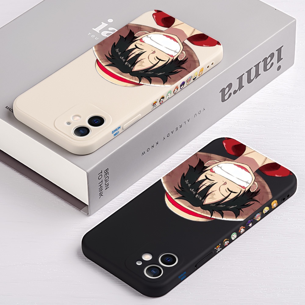 Ốp Điện Thoại Hình One Piece Cho Realme C11 C15 Q3 5i 5 PRO C2 Realme 5 6 7 8 5S 6i 7i 6s 8S 9 PRO Q Narzo 20A 20