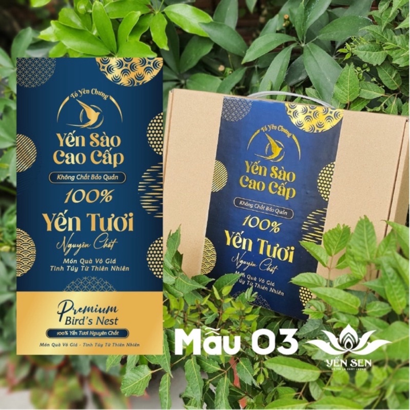 Hộp đựng 6 hủ yến chưng cao cấp mua từ 5 hộp còn 14.000đ/hộp tặng tem dán hủ miễn phí theo mẫu hộp xịn xò như video