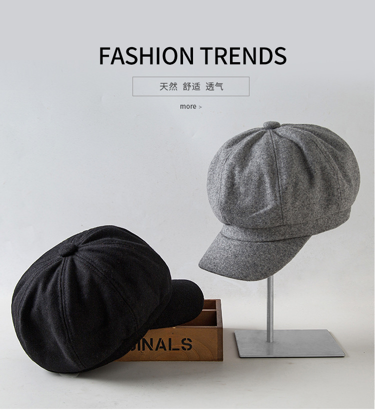 SUXI Mũ Beret Phong Cách Hàn Quốc Xinh Xắn Thời Trang Cho Nữ