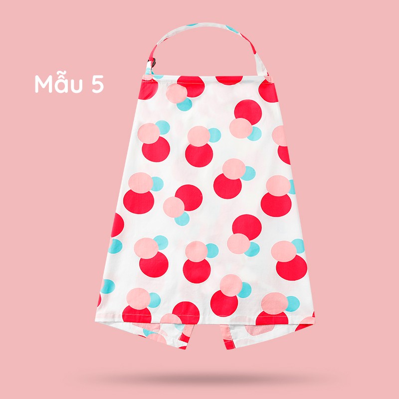 Khăn choàng cho bé bú khi ra ngoài tiện ích - khăn che bé bú mẫu đẹp