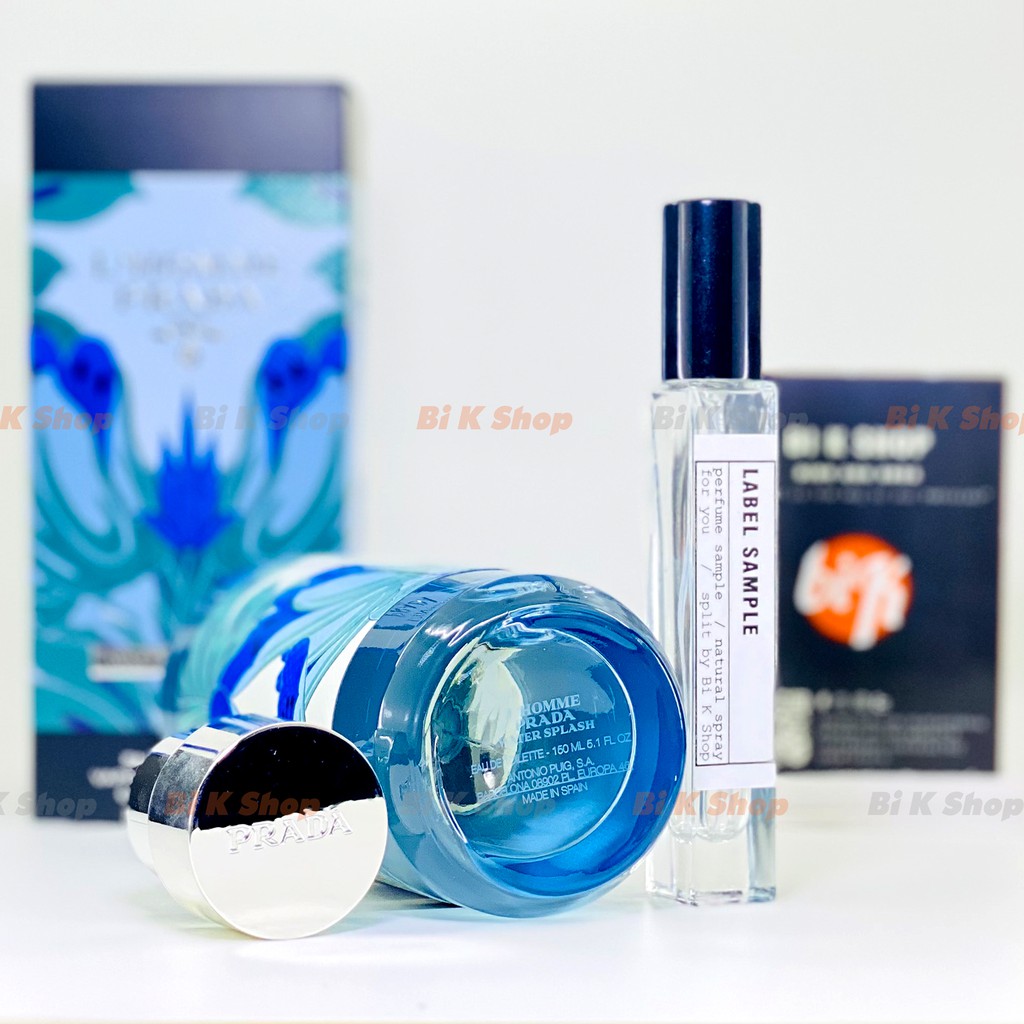 Bi K Shop - Nước hoa nam Prada L’Homme Water Splash [Mẫu thử] | Thế Giới Skin Care
