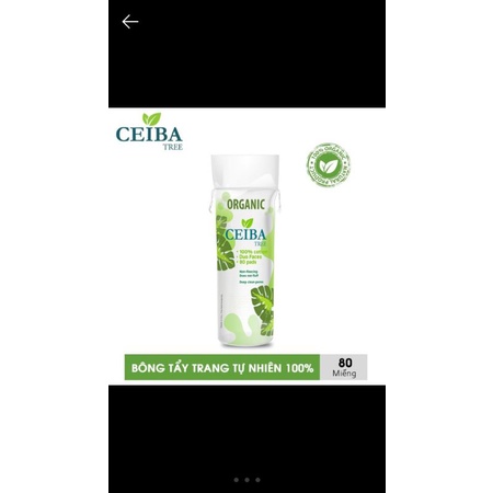 Bông tẩy trang Tree 80mieng