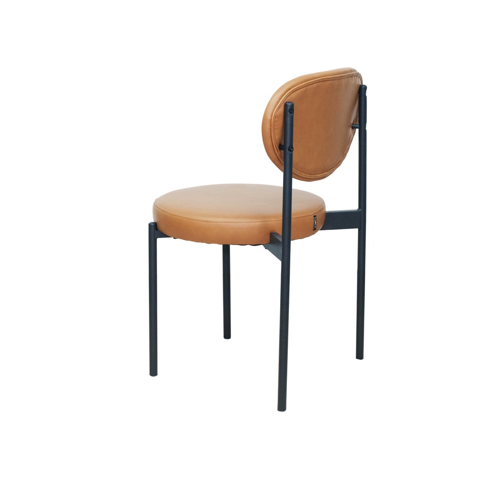 Ghế cafe, ghế ăn Verpan nệm da PU chân thép sơn tĩnh điện TM430