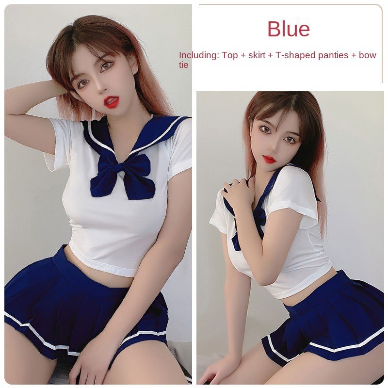 Bộ trang phục hóa trang nhập vai nữ sinh Nhật hở eo gợi cảm 600 cho nữ | BigBuy360 - bigbuy360.vn