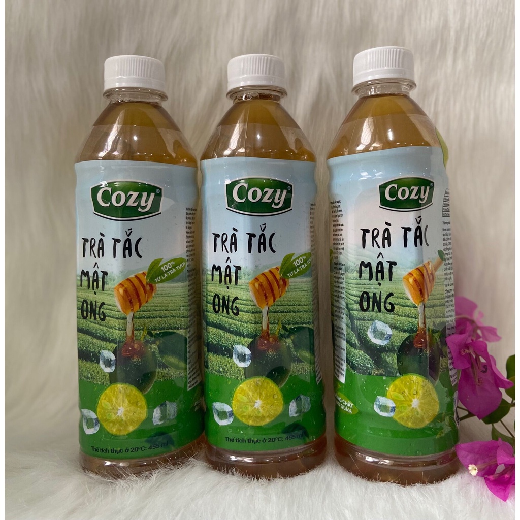 COMBO 4 Chai Trà Cozy Vị Tắc Mật Ong