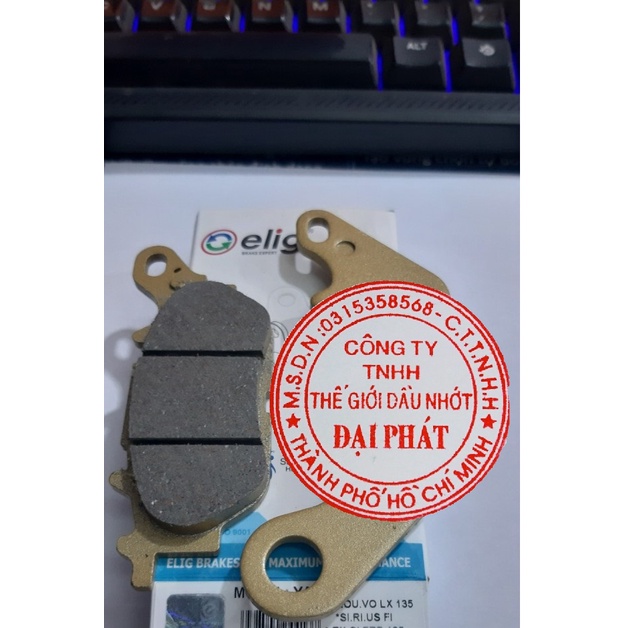 Má phanh dầu (bố thắng dĩa) trước Yamaha EXCITER đời đầu LUVIAS MIO NOUVO LX NOZZA SIRIUS FI TAURUS Elig (1 pis) YA002