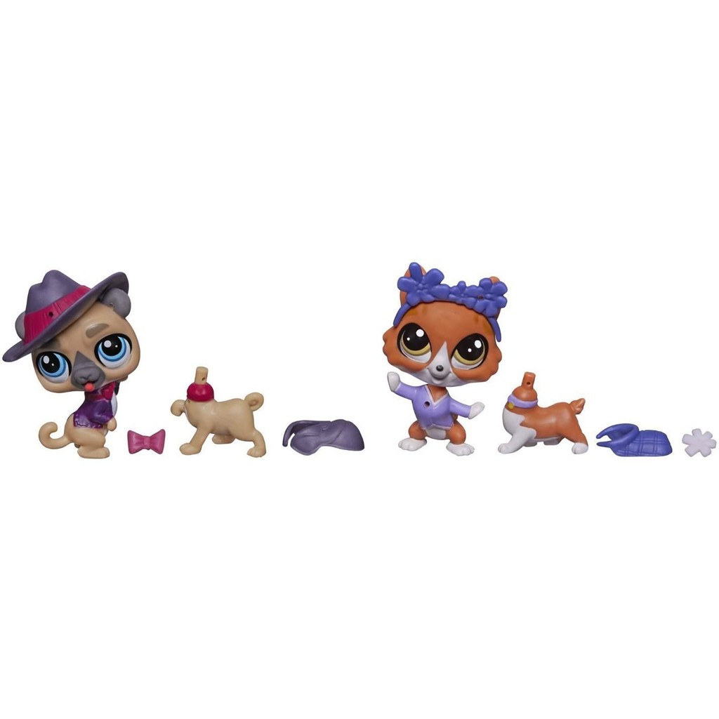 Đồ chơi LITTLEST PET SHOP - Thời trang cùng Pepper & Buttercream - Mã SP A9411/A8232