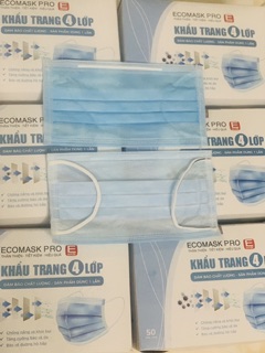 Set 4 hộp ( 200 cái )  KT Eco Mask Pro