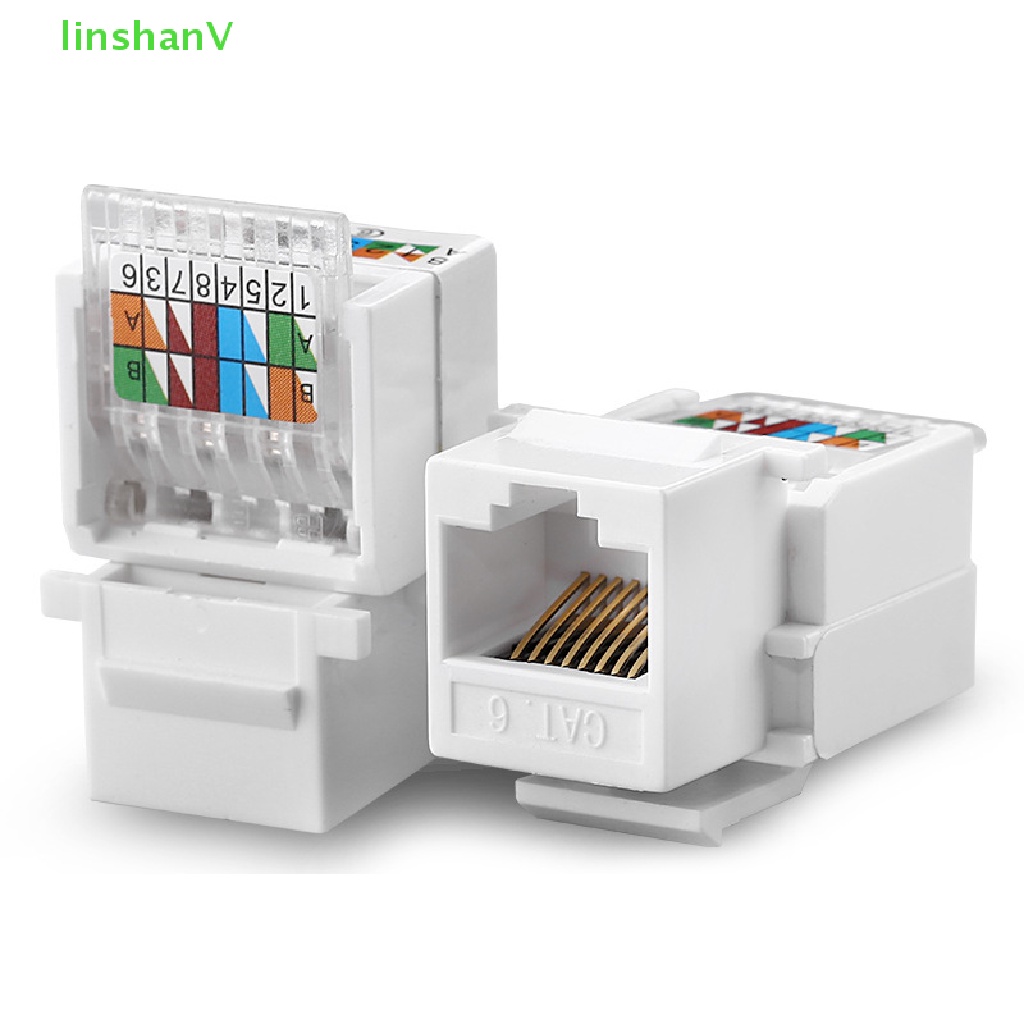 Giắc Cắm Kết Nối Mạng Lan RJ45 Cat6 UTP Keystone Female