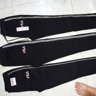 Fila sọc nhũ dáng legging