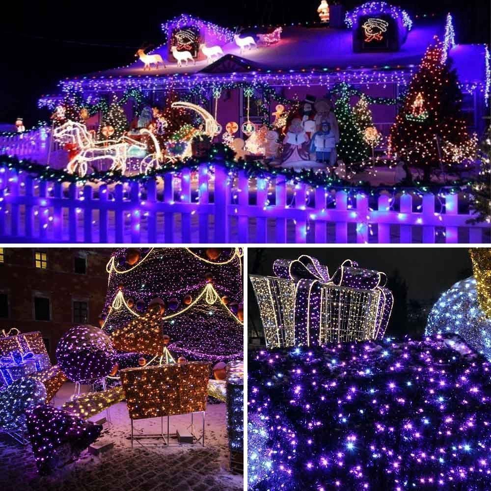 Solar Power Fairy Light String Christmas Lamp Party Garden Outdoor Wedding Xmas Decor