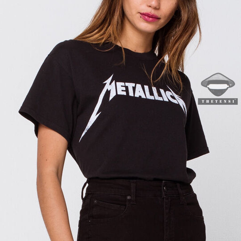Áo thun mỹ Metallica 2hand, Áo thun Metallica secondhand Unisex nam nữ