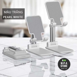 Giá đỡ điện thoại hoặc máy tính bảng tiện lợi điều chỉnh tự do độ cao thấp dễ sử dụng kích thước nhỏ gọn