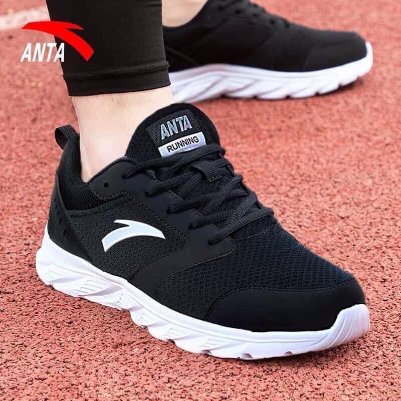 Giày Anta nam hàng chính hãng dòng running, chất liệu vải lưới cao cấp thoáng chân, đế ma sát chống trơn hàng quảng châu