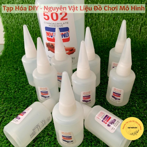 Keo 502 Siêu Kết Dính - Dán Trên Mọi Vật Liệu