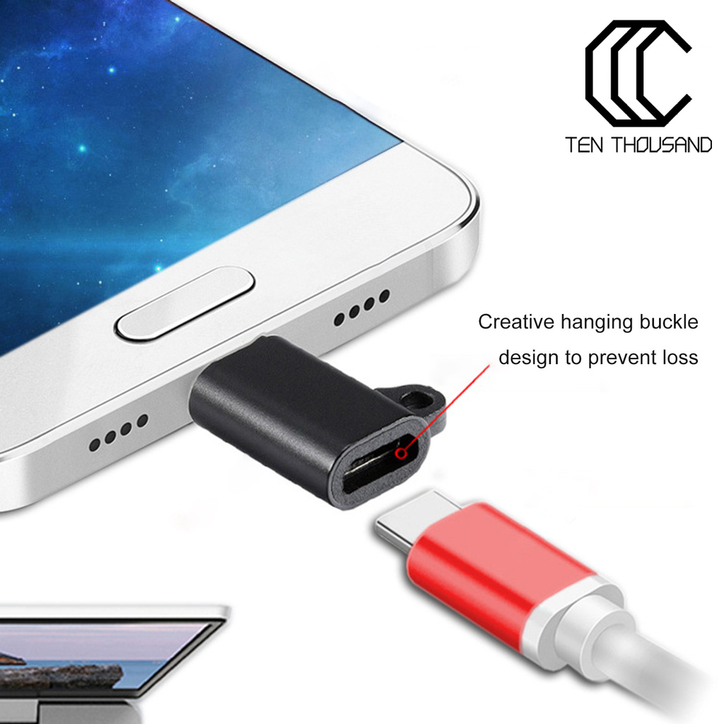 Đầu Chuyển Đổi Từ Cổng Type-C Sang Micro Usb