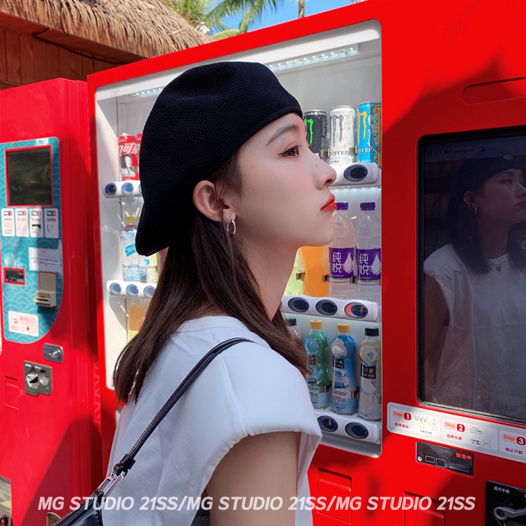 Mũ Nồi MG STUDIO Thời Trang Bằng Sợi Cotton Sành Điệu