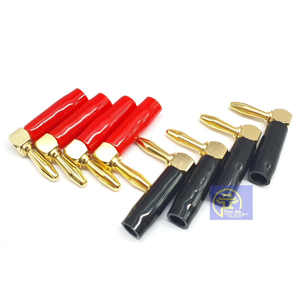 Jack loa bắp chuối vuông góc - Jack bắp chuối 4mm loại tốt
