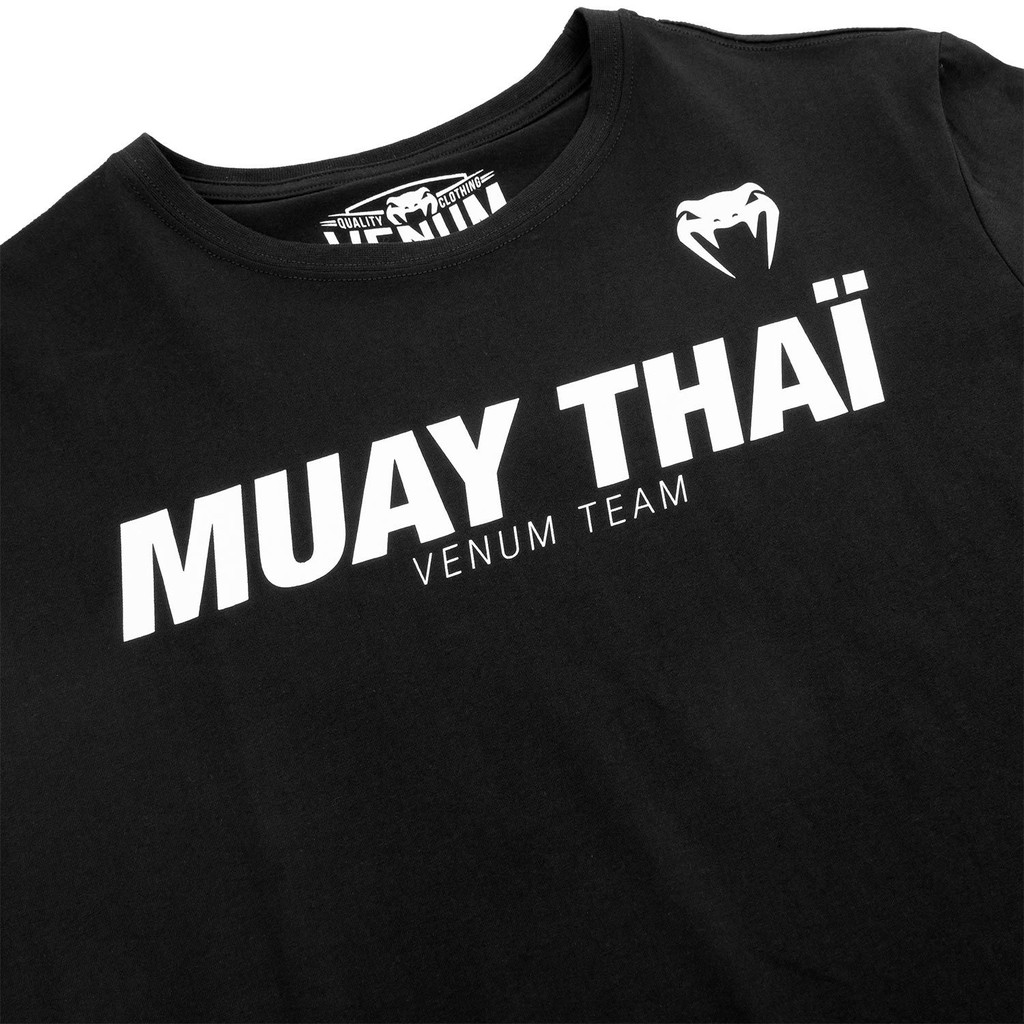 Áo Venum Muay Thai VT T-Shirt - Black/White