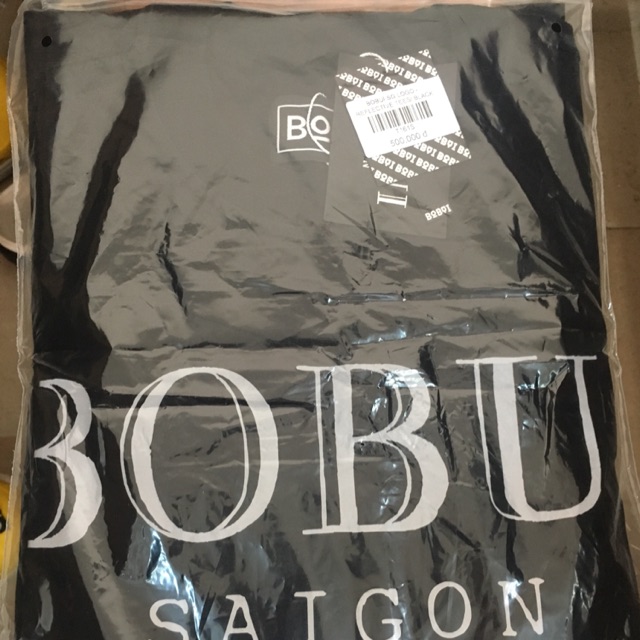 Bobui logo đen