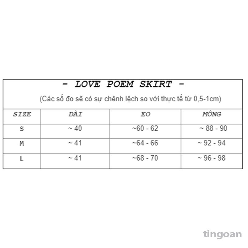 Chân váy tweed cạp cao caro tingoan LOVE POEM SKIRT/CR V2 vải mới nhất 2021 t11/2021 | BigBuy360 - bigbuy360.vn