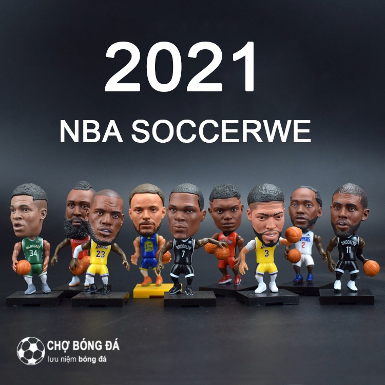 Mô hình tượng cầu thủ bóng rổ NBA soccerwe 2021