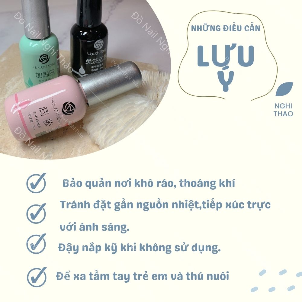 Base top hoa hồng chính hãng 15ml combo 3 chai