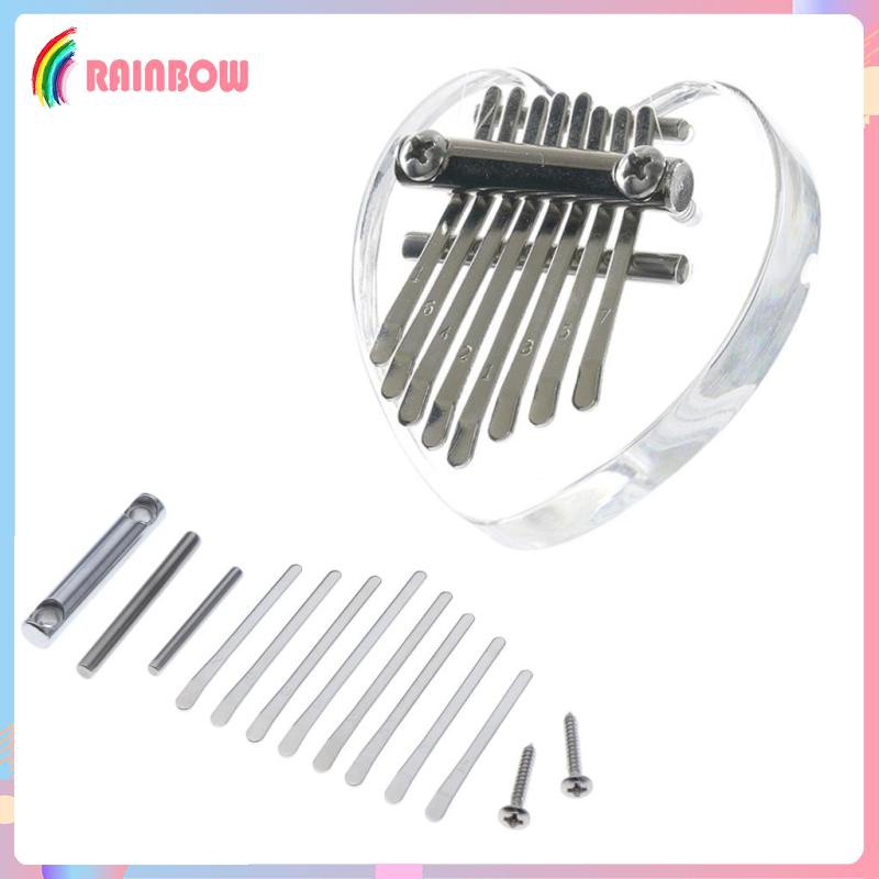 Đàn Kalimba 8 Phím Bằng Thép / w DIY Hahaha1 Dành Cho Người Mới Bắt Đầu
