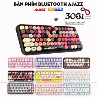 Bàn phím bluetooth Ajazz 308i siêu đẹp dùng cho PC,Laptop,tablet,laptop táo trên Window,Androi,