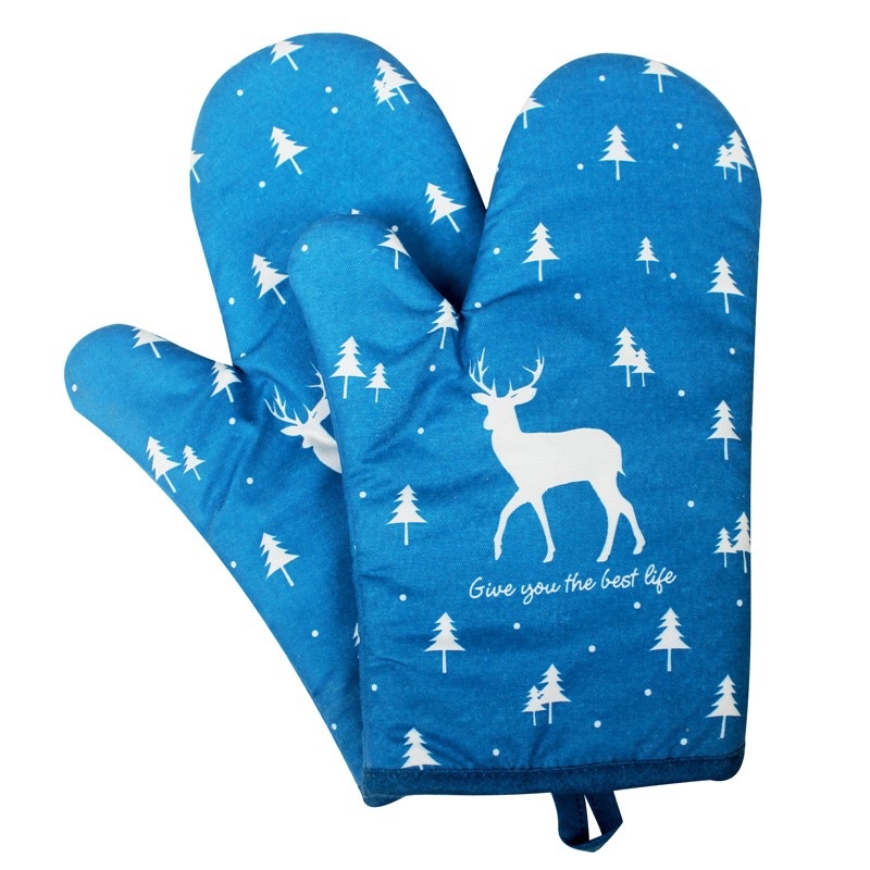 Găng tay làm bếp chịu nhiệt nhiều mẫu (1 chiếc)