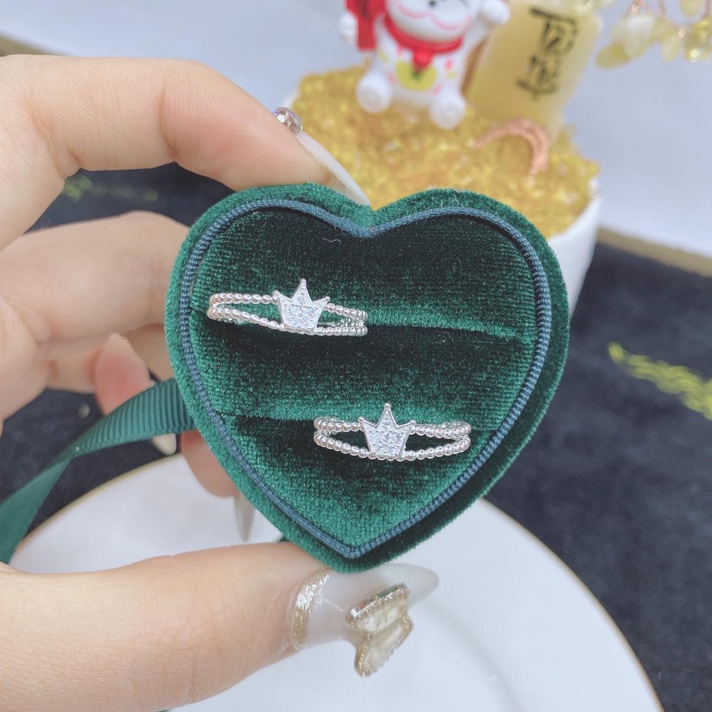 Nhẫn nữ - nhẫn nữ bạc ta K34 - phụ kiện thời trang