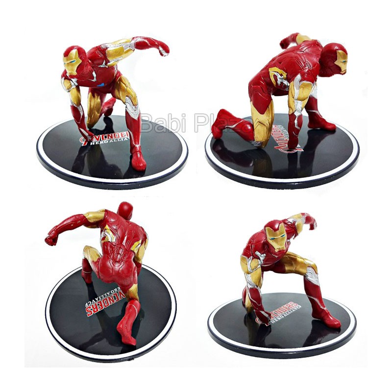 [AVENGERS] Set 4in1 mô hình siêu anh hùng MARVEL Khổng Lồ Xanh - Người Nhên - Đội trưởng Mỹ - Người Sắt