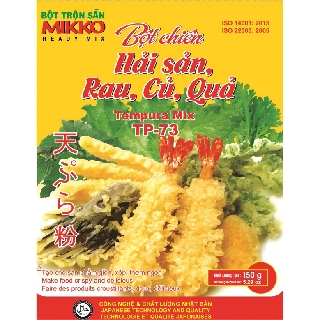 Bột chiên hải sản, rau, củ, quả Tempura 150gr - MIKKO HƯƠNG XƯA