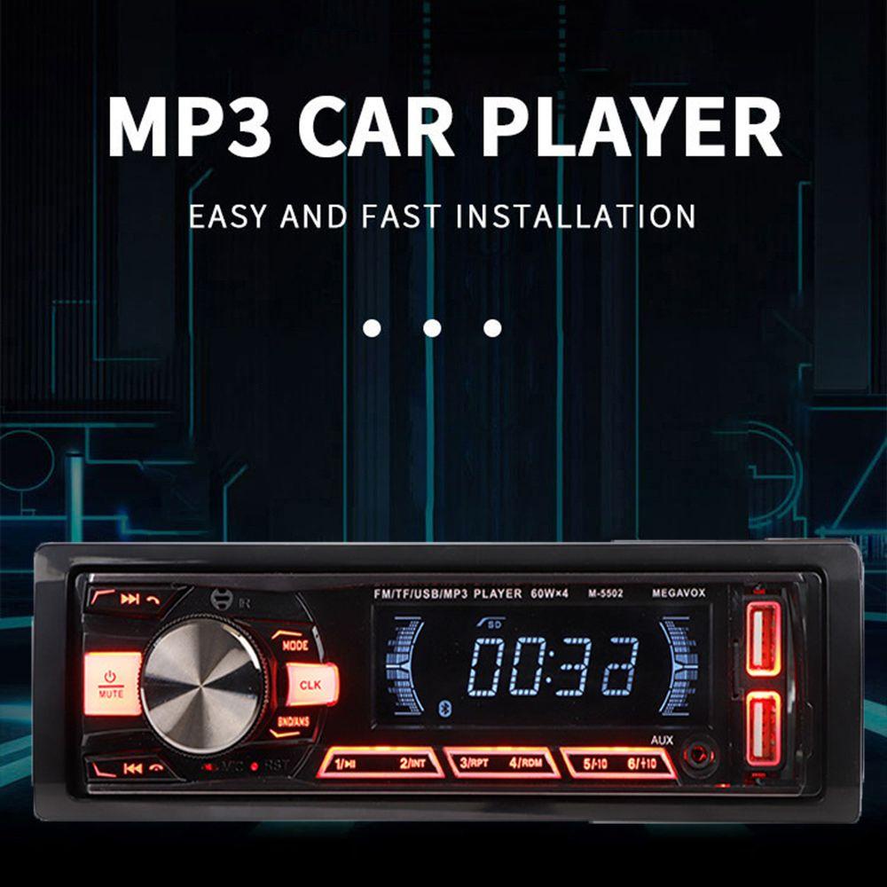 YNATURAL Máy Nghe Nhạc MP3 / Điện Thoại Rảnh Tay Tích Hợp Đài Fm Gắn Bảng Điều Khiển Xe Hơi
